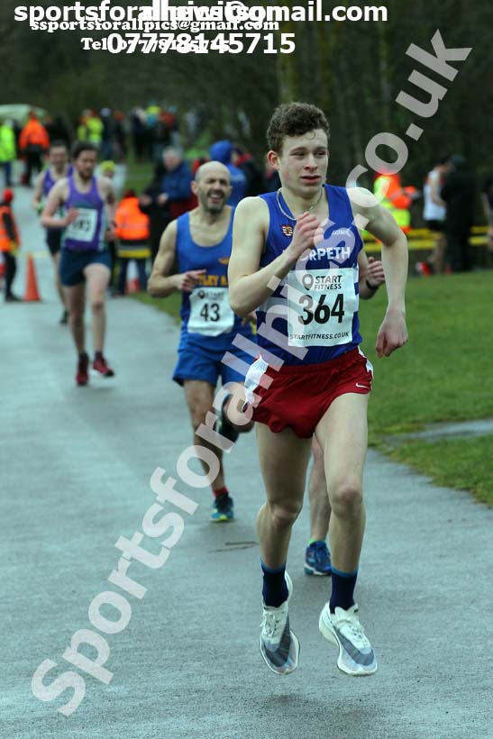 Senior mens NECAA Road Relays Champs., Hetton Lyons Oark, Hetton-le-Hole. Photo: David T. Hewitson/Sports for All Pics